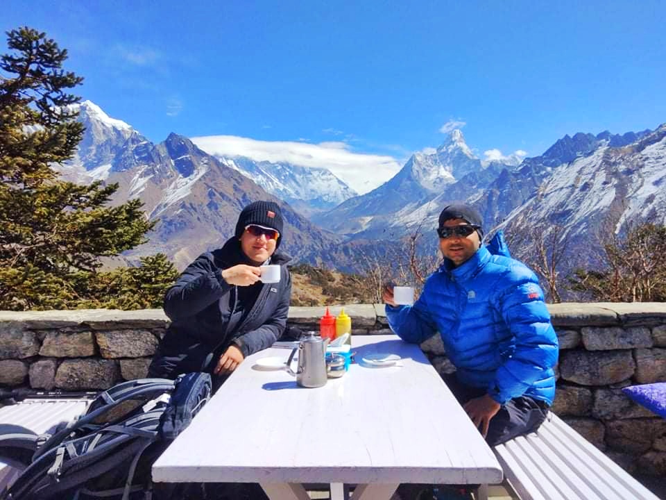 Breakfast in Everest